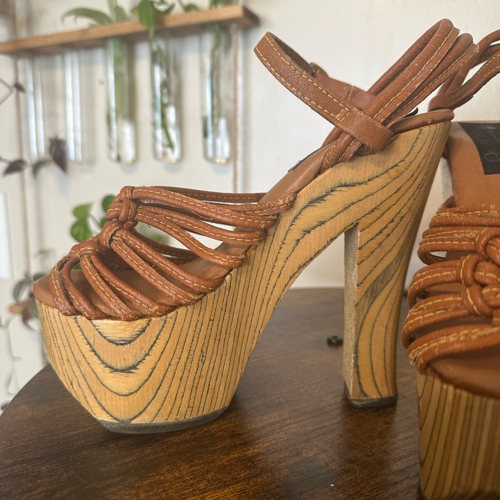 Vintage platforms.